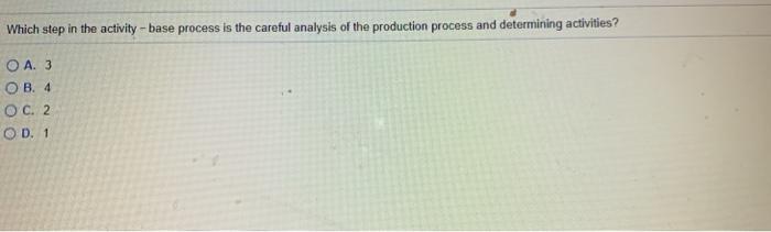  this is the completed question Which step in the activity -