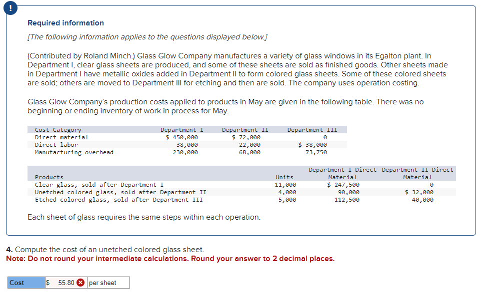 Please help solve questions 4 and 5. As you can see the