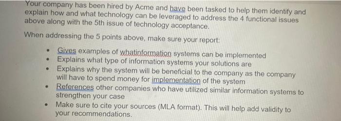 is undergoing a change in leadership. Bud Acme started the company 45
