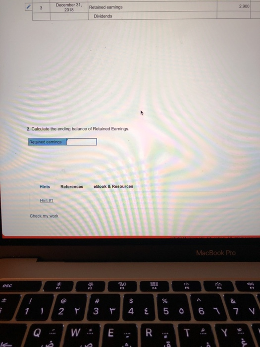 is the answer Seminoles Corporation's fscal year-end is December 31, 2018. The