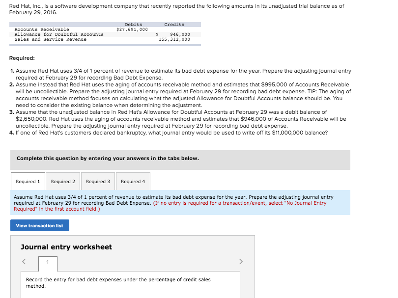  Red Hat, Inc., Is a software development company that recently reported