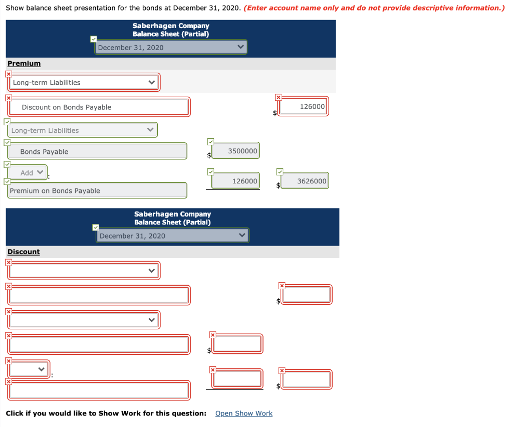 Im lost. Problem 15-06A a-c Saberhagen Company sold $3,500,000, 8%, 10-year bonds