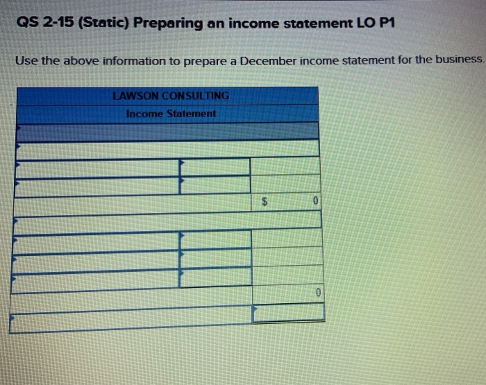 (Static) [The following information applies to the questions displayed below) Lawson Consulting