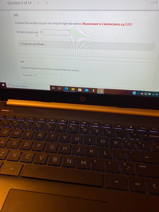 Present your solution in the form of a cost equation We recommend