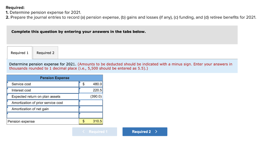 $ in thousands) $ 480 Discount rate, 7% Expected return on plan