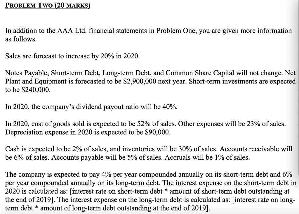 Earnings Before Interest and Taxes Interest Expense Earnings Before Taxes Taxes (30%)