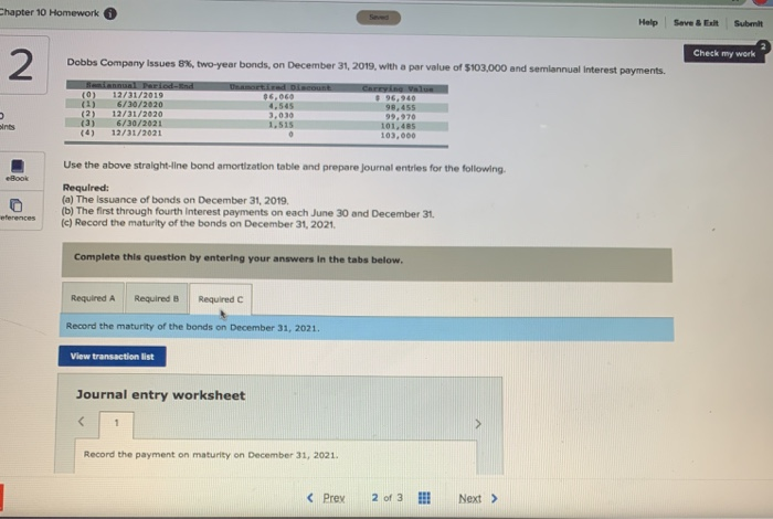 entries for the following Required: (a) The Issuance of bonds on December