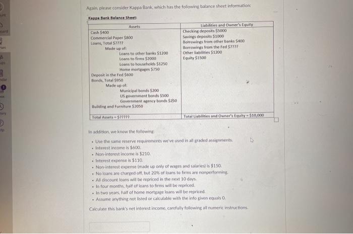 Can you also find the GAP ratio Apain, please consider Kappa Bank,