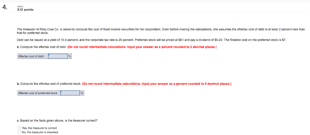 3.12 points Airborne Airlines Inc. has a $1,000 par value bond outstanding