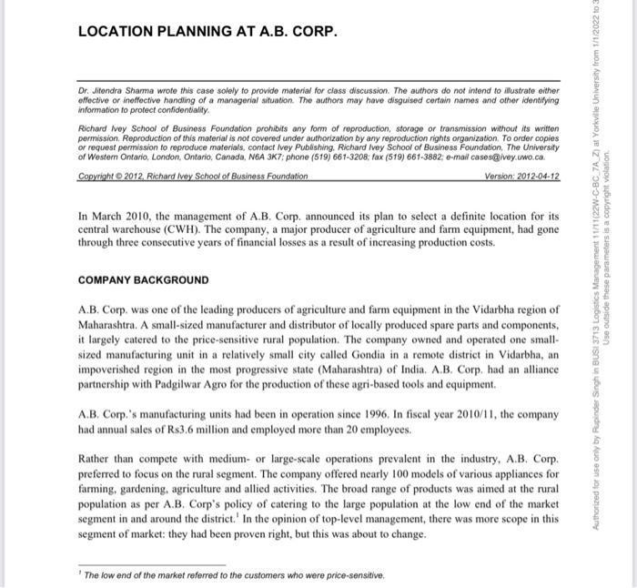  Instructions Analyze the case study. Prepare an MS Word document with