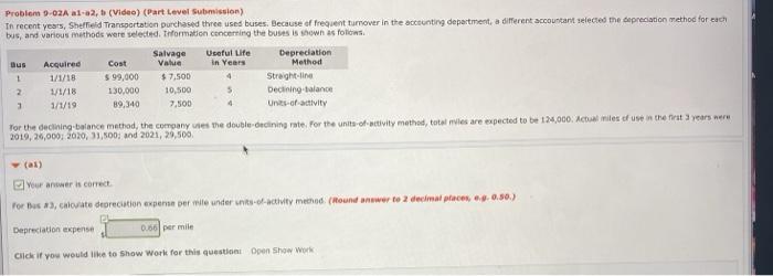  do all the wrong please Problem 0-02A 1-2, (Video) (Part Level