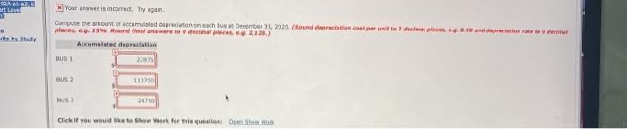 Submission) In recent years, Sheffield Transportation purchased three used buses. Because of