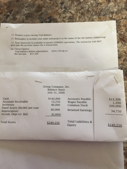 appreciate any help with it as I can get. Enter beginning balances