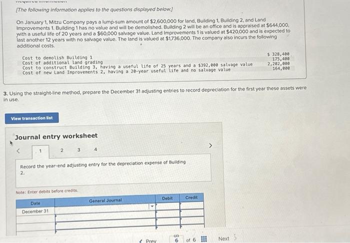 information applies to the questions displayed below] On January 1, Mitzu Company