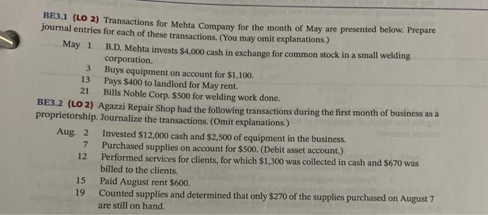 Can someone help me complete these problems? I need to answer them