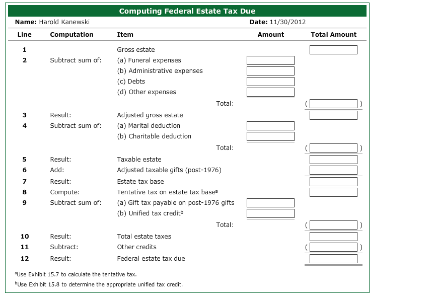 When Harold Kanewski died in 2012, he left an estate valued at