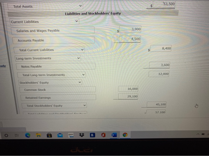 Common stock Cash Accounts receivable Accumulated depreciation-equipment Dividends Depreciation expense Retained earnings