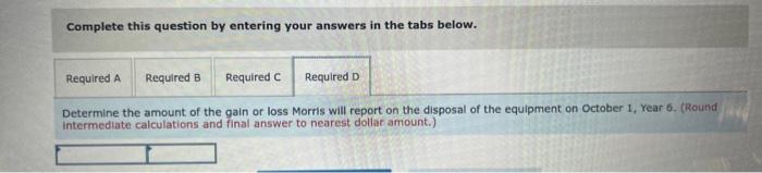example. b. Determine the amount of depreciation expense to be reported on