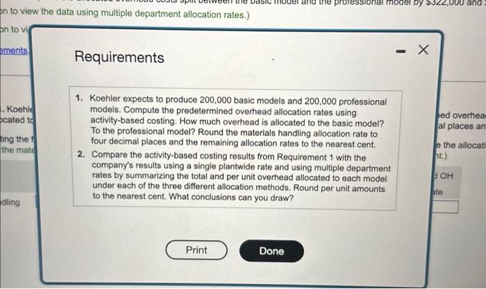 basic mosel actually consumed 230,000 machine hours, and the professional model consumed