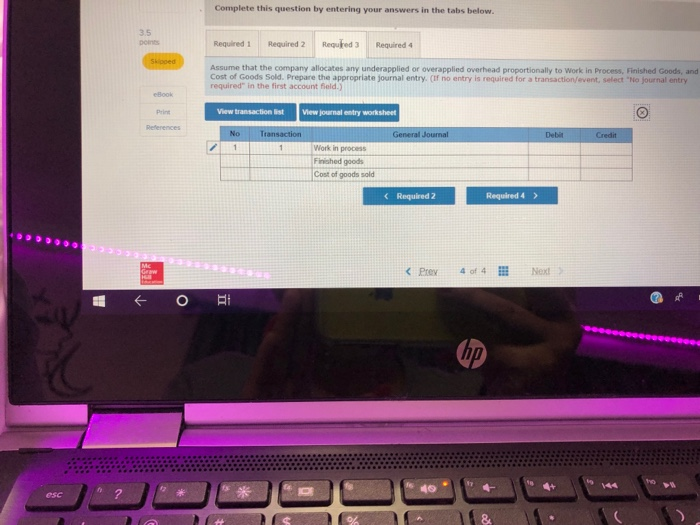 the basis of machine-hours. The predetermined overhead rate was based on a