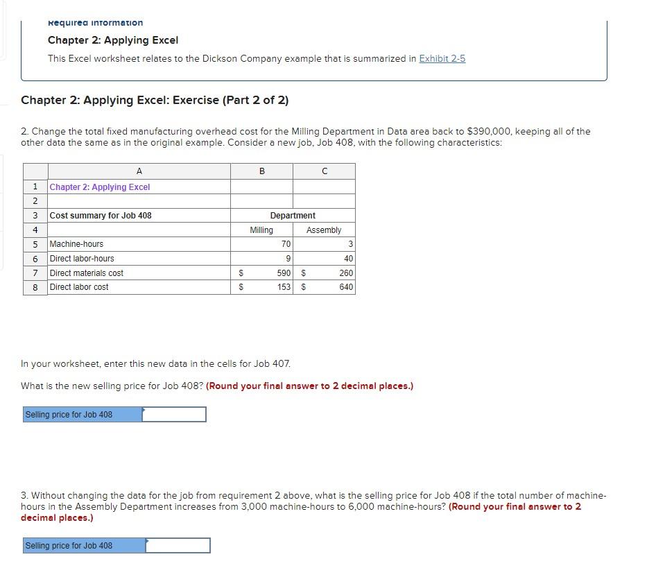 Step 4: Calculate the total job cost for Job 407. \begin{tabular}{lccr} &