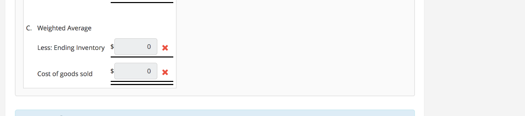 Company for 2012; the company sells just one product: Beginning Inventory an.