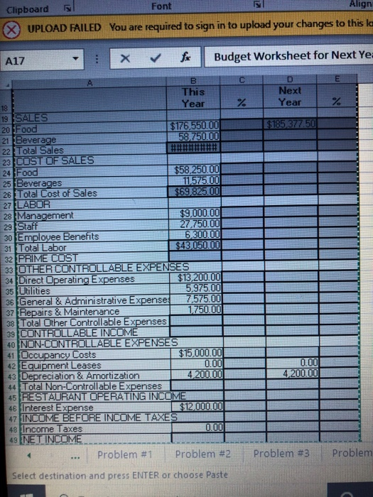 Cell Styles lipboard Styles UPLOAD FAILED You are required to sign in