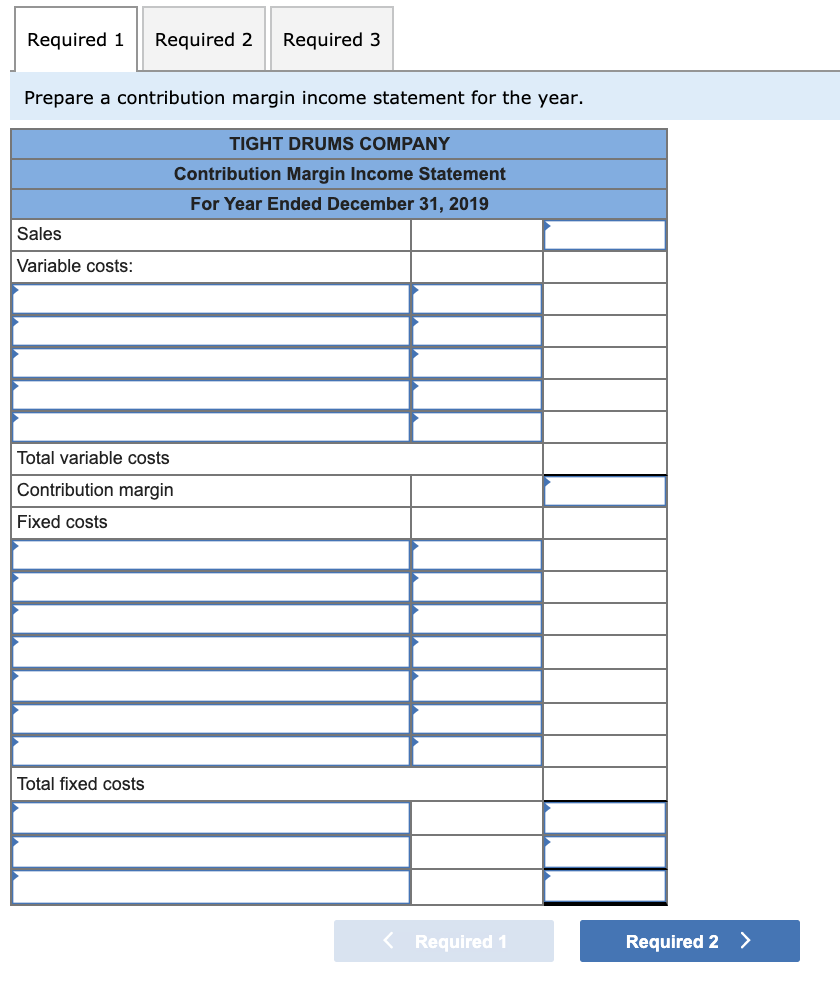 A1 The following costs result from the production and sale of 5,000