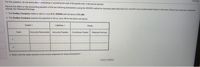  11:24 AM For this question, do not worry about computing or