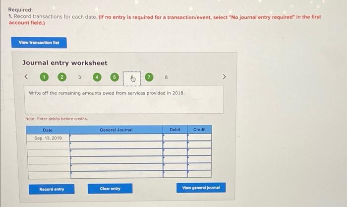 below.) The following events occur for Morris Engineering during 2018 and 2019,