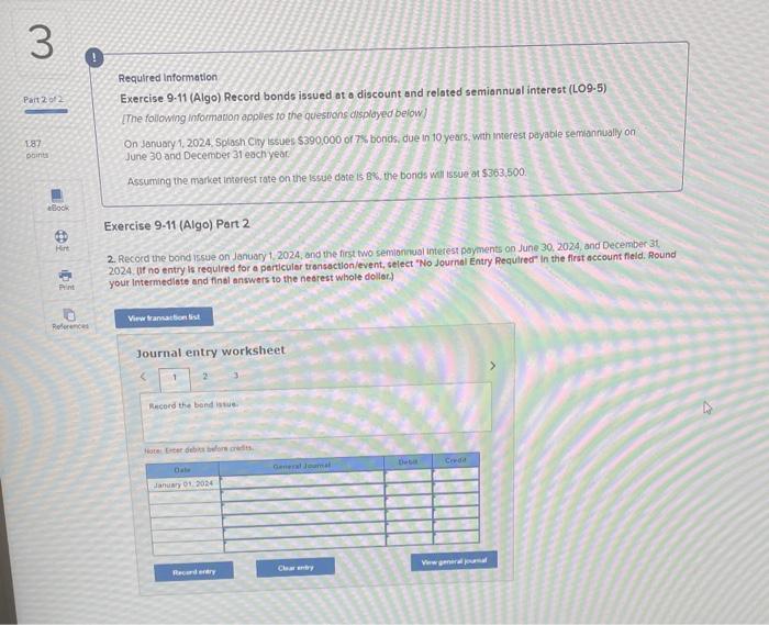 and related semiannual interest (LO9.5) [The following information applies to the questions