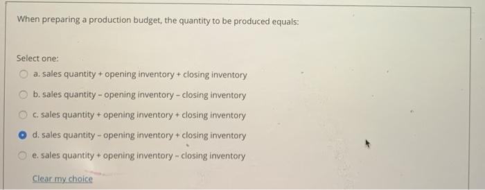 concept videos, the purpose of a budgets that were discussed included Planning,