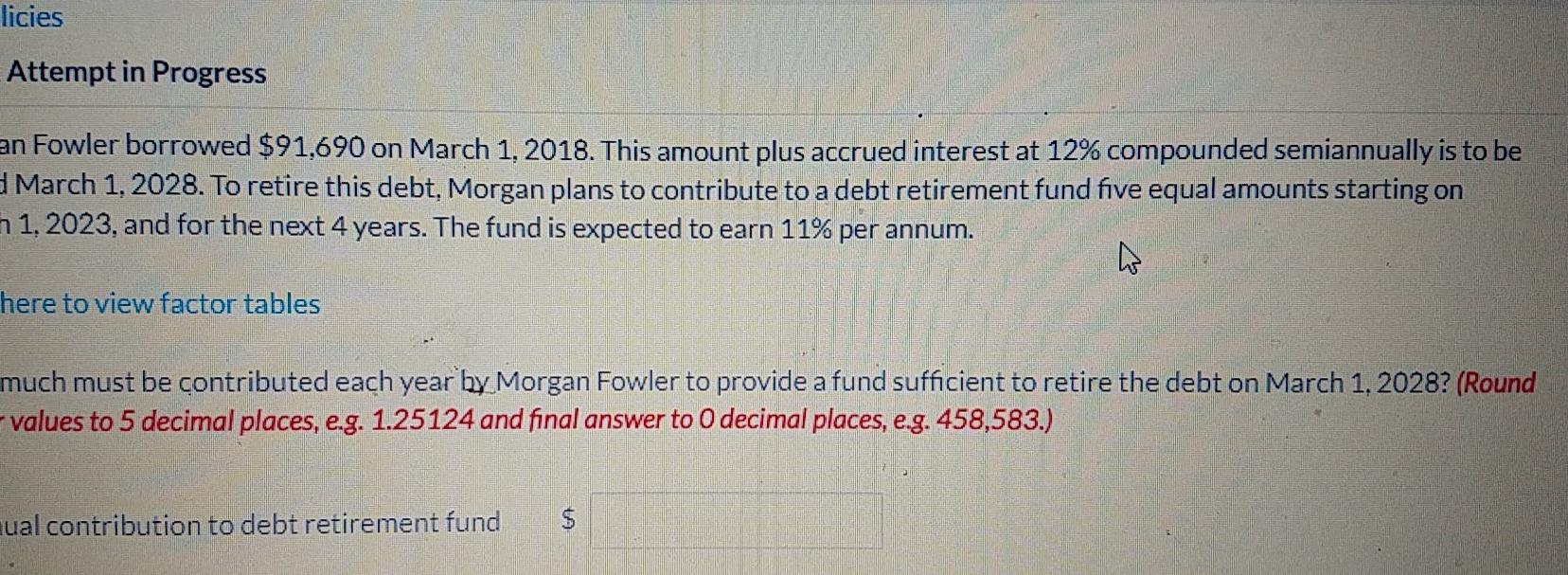 Old MathJax webview licies Attempt in Progress an Fowler borrowed $91,690 on