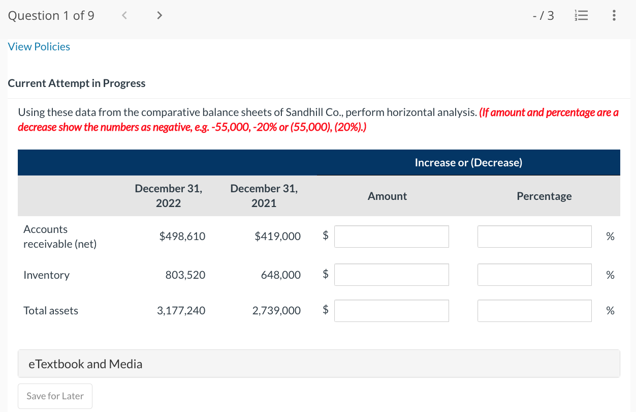  Current Attempt in Progress Using these data from the comparative balance