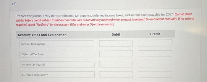 the end of 2024. The first difference stems from installment sales, and