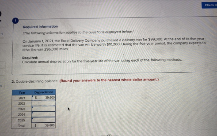  Please do part 2+3 Check Required information The following information applies