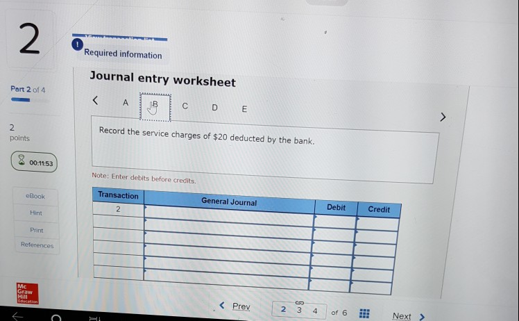 for cash are Part 2 of 4 summarized here: BANK STATEMENT points