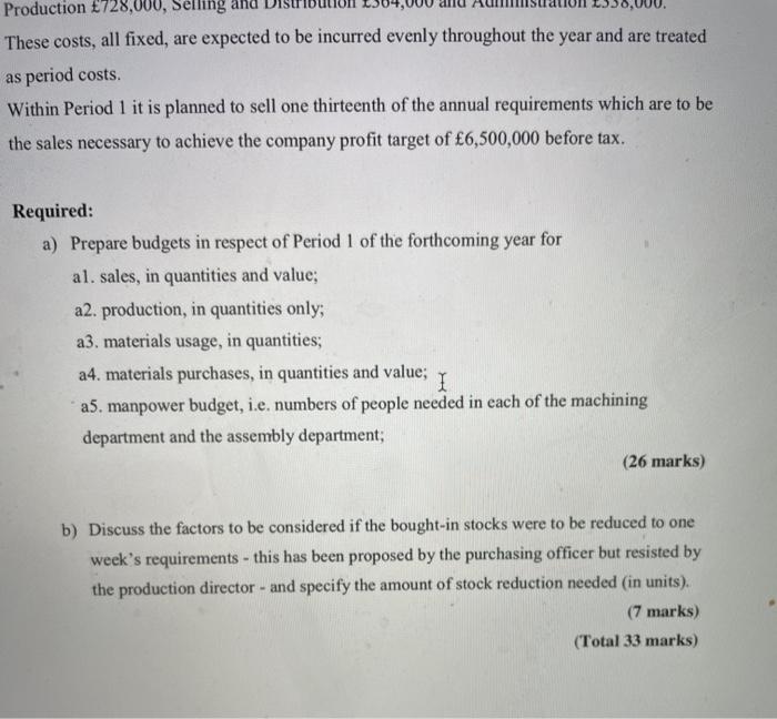 the ratio of A 1, B2, C 4 and selling prices are