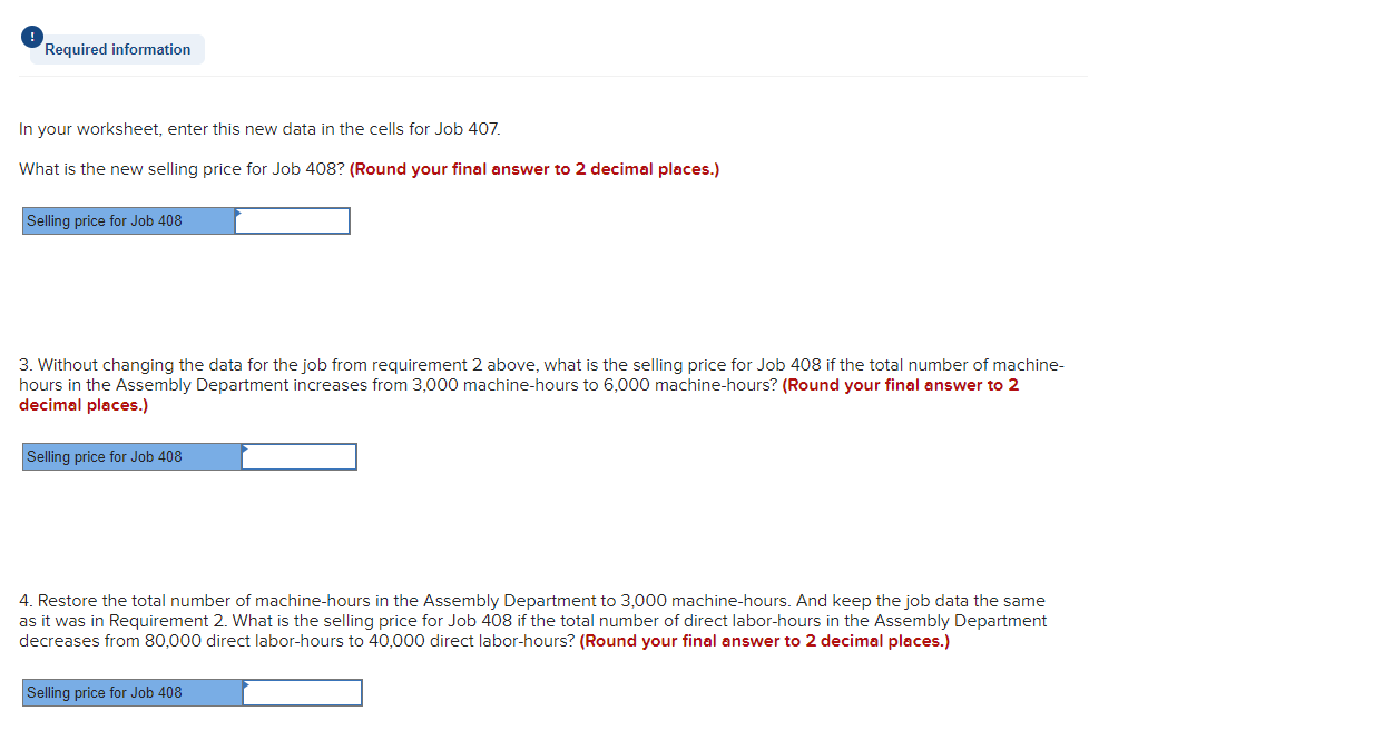 enter formulas in all cells that contain question marks. The Chapter 2