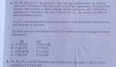  this is a guide or format for solution 2. 32. AA,