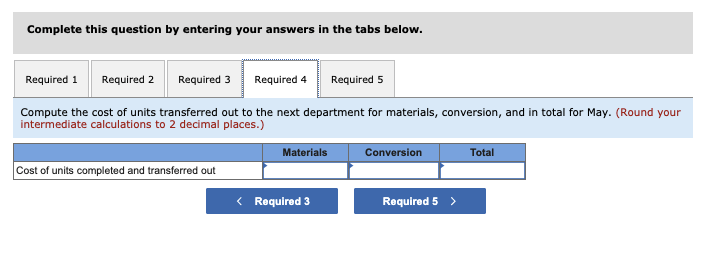 completion. Information on work in the first department, Cooking, is given below
