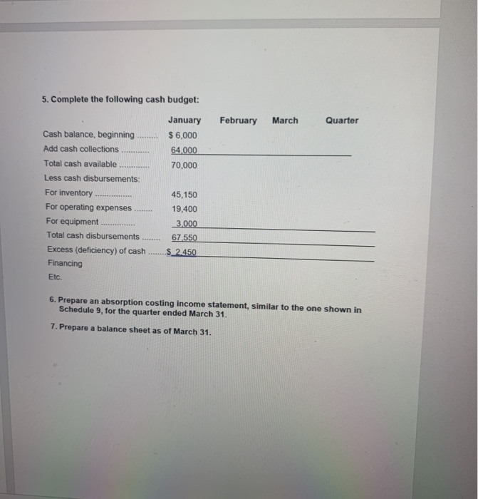 intere Require Using th: Current assets as of December 31: Cash.... Accounts