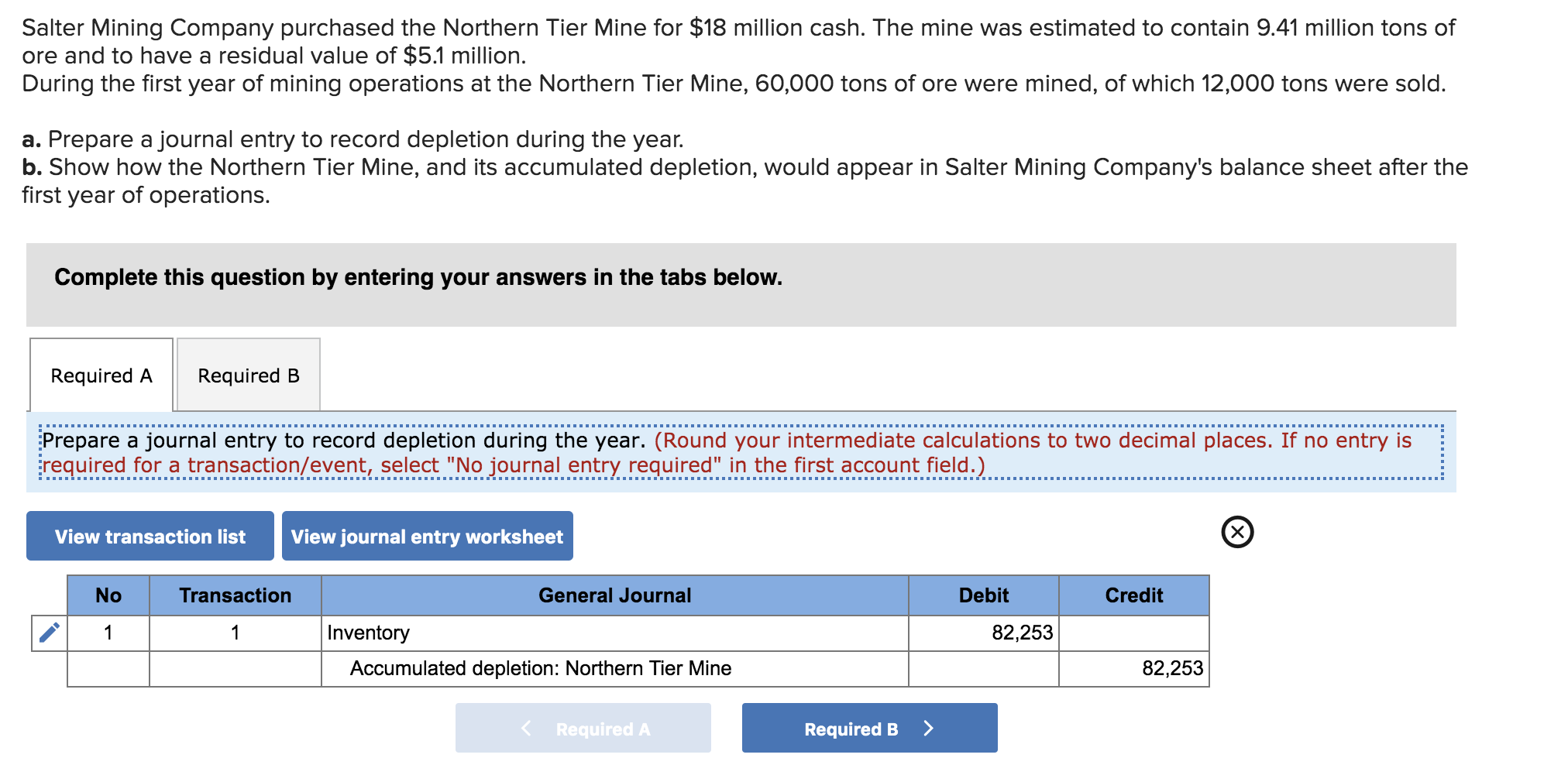 Company purchased the Northern Tier Mine for $18 million cash. The mine