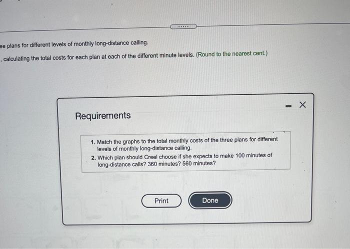 is on a tight butoat and must choose between the following long