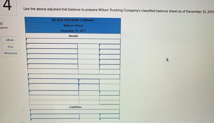 points eBook Print References Account Title Cash Accounts receivable Office supplies Trucks