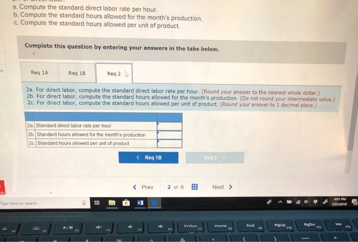 Hours 3 feet ? hours Standar Price or Rate Cost nt $5