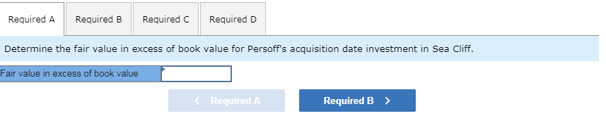 exchange for $8,119,000 in cash. Persoff elected to exercise control over Sea