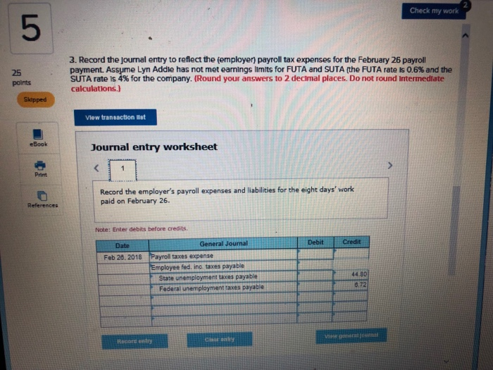events of Business Solutions. Feb. 26 The company paid cash to Lyn