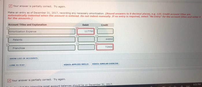 a balance of $359,500 of goodwill on its balance sheet that resulted