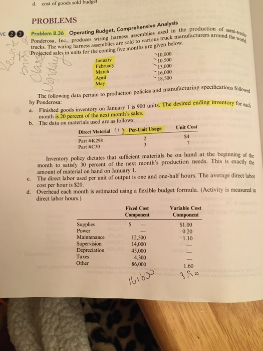 i need help with question 6,7 and 10. please d. cost of